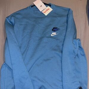 Blue Nike sweater for sale size Medium